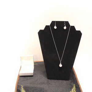 Pearl Necklace and Earrings from Macy's brought many years ago